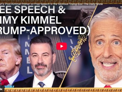 Îmi era dor de observațiile lui Jon Stewart…