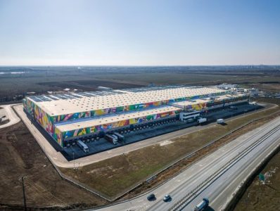 Cum arată depozitul LIDL de lângă București