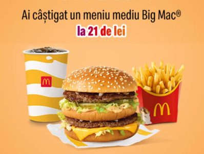 Cum câștigi rapid un Bic Mac la Mec!
