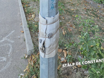 Stâlpii din Constanța te…electrocutează!