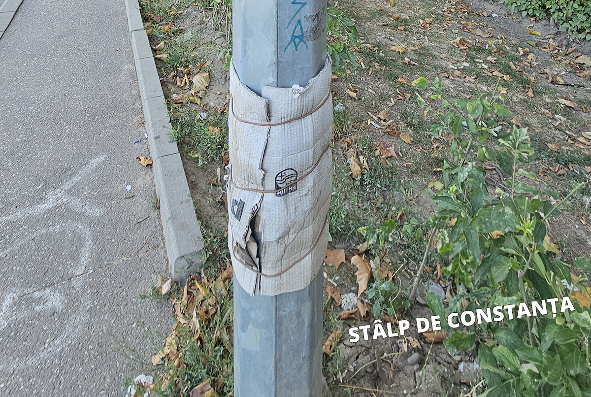 Stâlpii din Constanța te…electrocutează!